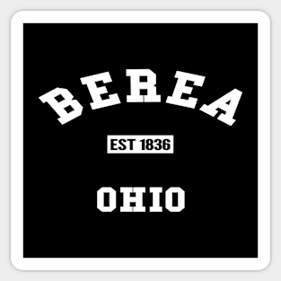 🏹 Berea Ohio USA Strong, Established 1836, City Pride Sticker